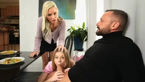 Stepfamily Fantasy Explored in Intimate Threesome