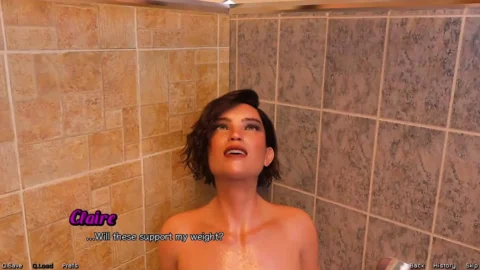 Stranded in Space 186 – Stepmom Gets Creampied in the Shower