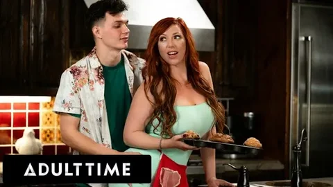 Busty Redhead Has Secret Affair With Stepson