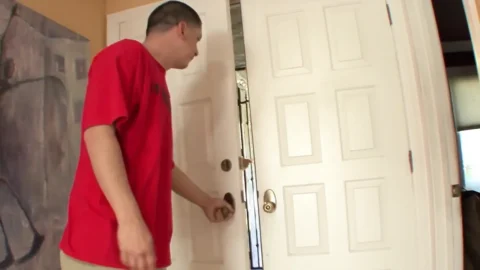 Erotic dude gets a nice blowjob before banging sexy blonde on a sofa