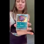 Ripping Japanese Pokemon cards in sleepwear and showing off my cameltoe – Day 105
