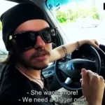 Tattooed Blonde Deepthroats Him in the Back of the Van, Then Rides It Raw